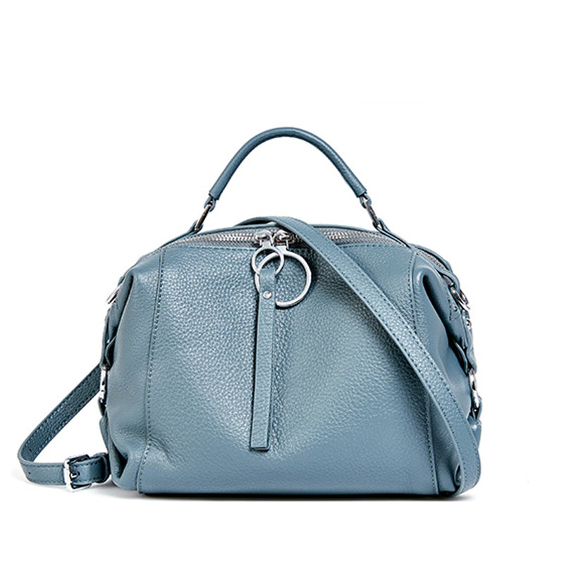 Zency 100% Soft Genuine Leather Handbag Cross-body Bag
