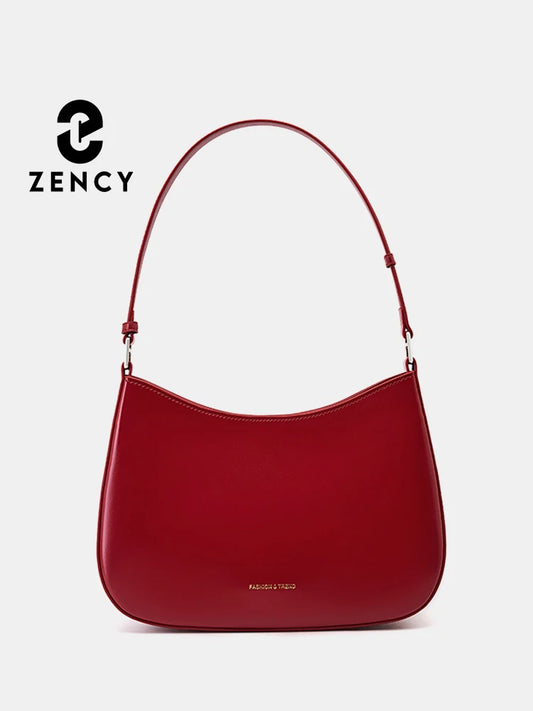 Women's Elegant French Style Red Shoulder Underarm Bag New Fashion Handbag