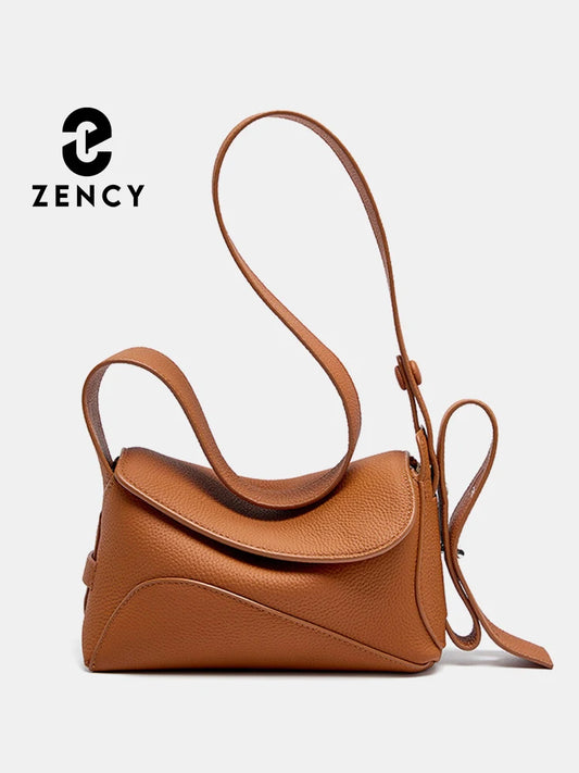 Zency 100% Real Leather For Female Small Crossbody Bag