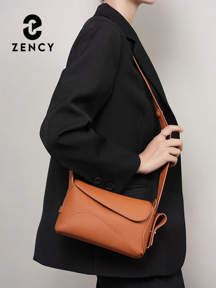 Zency 100% Real Leather For Female Small Crossbody Bag
