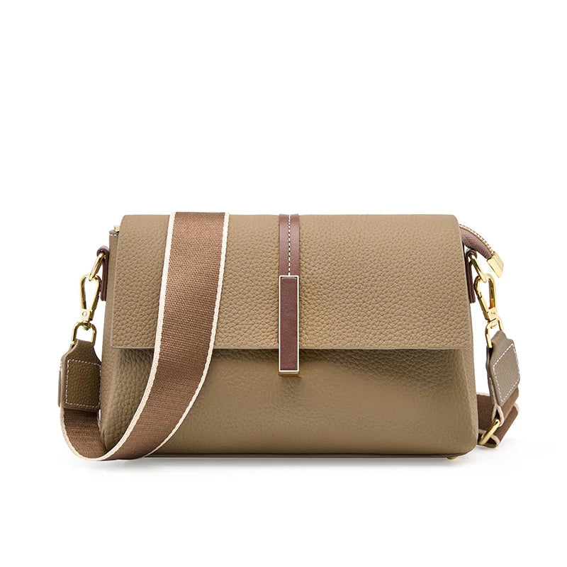 Zency Luxury Designer Women Retro Genuine Leather Bag Envelope Bags