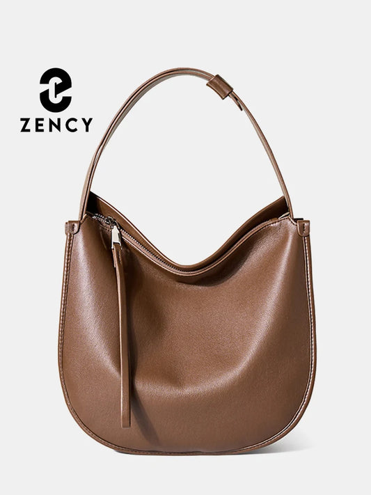 Zency Fashion Women Messenger Bag Genuine Leather Romantic Handbags