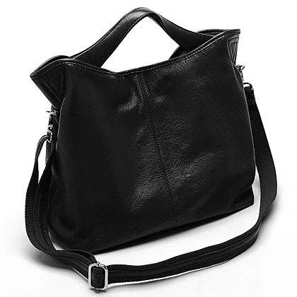 100% Genuine Leather Ladies Tote Bag Classic Satchel Purse Large Shoulder Bag