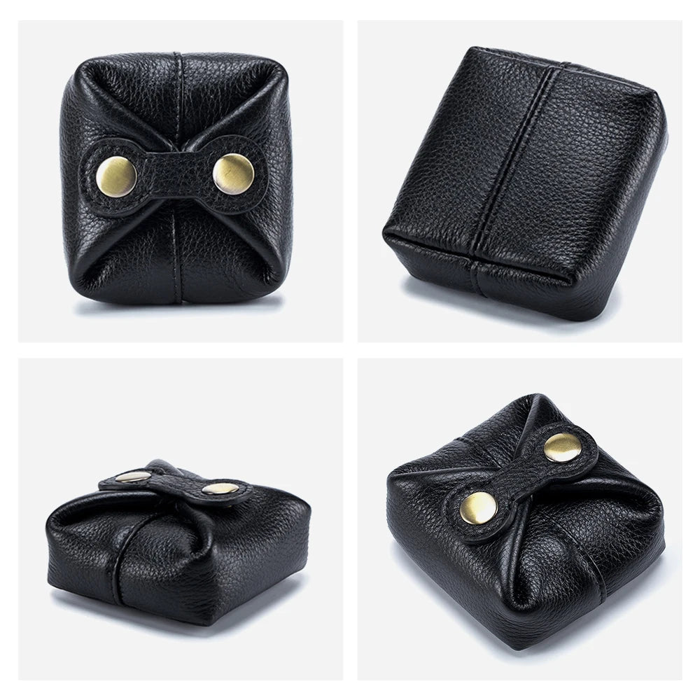 Zency Genuine Leather Wallet Case Women Coin Purse Mini Bag