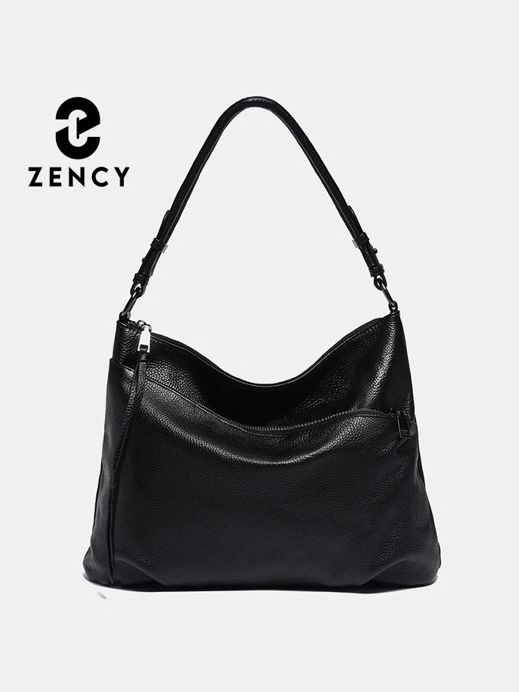Zency Women Genuine Leather Hobo Bag