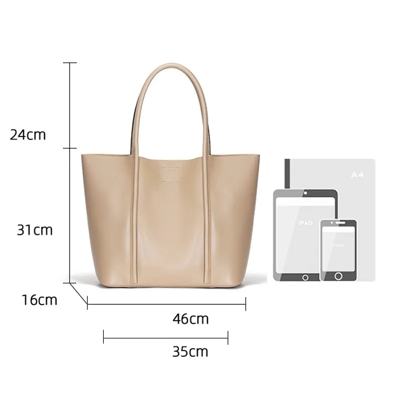 Classic All-match Women's Tote Bags Large Capacity Composite Bag